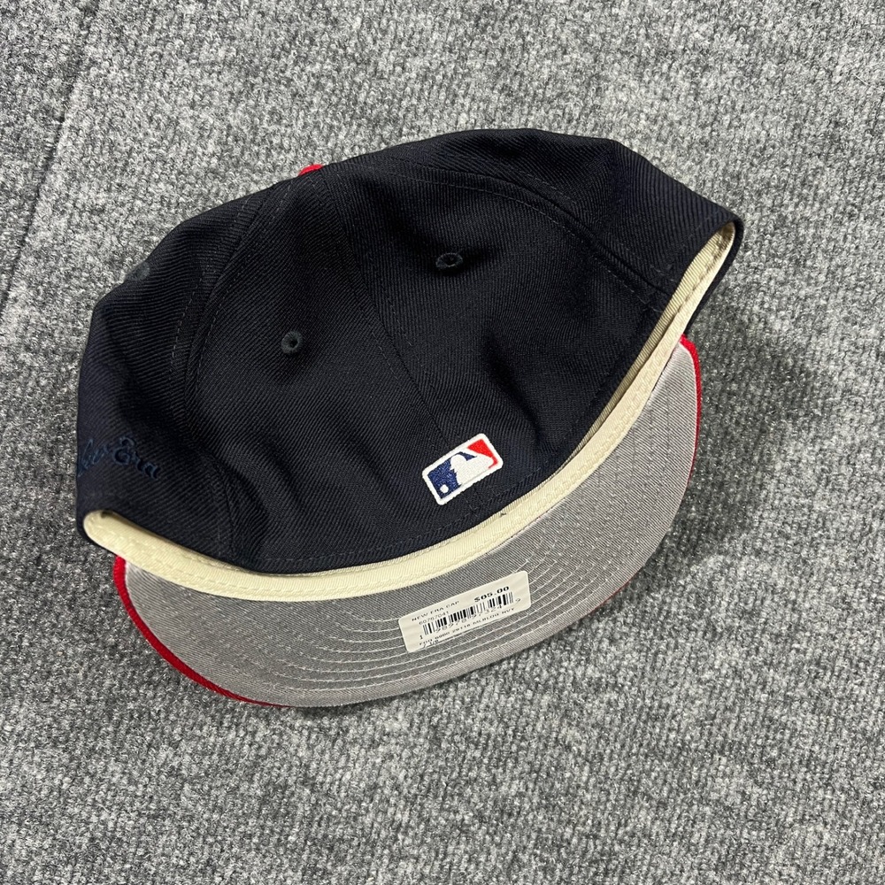 New Era x Fear of God Essentials Navy 59Fifty Fitted 7 1/4 Pro Model Men's Hat - Picture 5 of 9